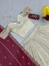 PC 546 Pure Tissue Silk With Thread & Sequence Work Lehenga With Choli Dupatta Wholesalers In Delhi